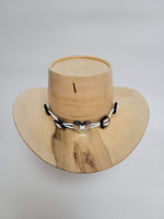 Maple Outback Hat - Rare Wood Turned Men's Headwear #406