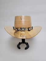 Maple Outback Hat - Rare Wood Turned Men's Headwear #406