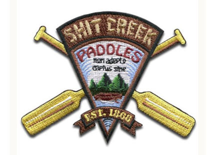 Shit Creek Paddles Patch