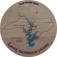 Lazy Susan 18" Round Solid Maple With Turn Table