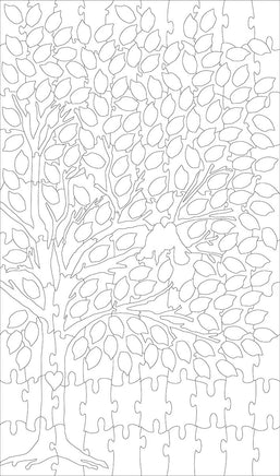 Love Doves Guest Book Puzzle