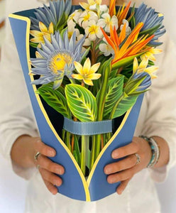 Tropical Paper Flower Bouquet!