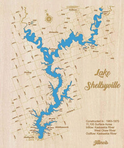 Lake Shelbyville, Illinois!