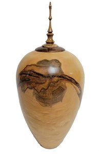 Maple Vase with Finial by Erkes!