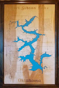 Fort Gibson Lake in Oklahoma!