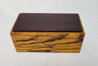 Wood Box - Spalted Oak & Purple Heart #32