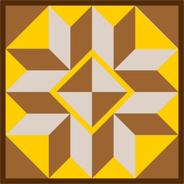 Kansas Star - Barn Quilt