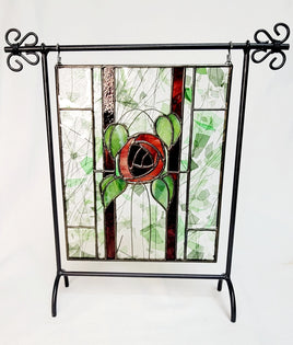 Rose Window - Stained Glass Art