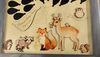 Woodland Animal Guest Book