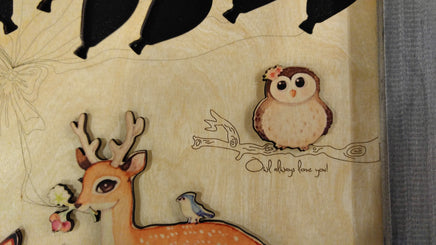 Woodland Animal Guest Book