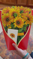 Sunflower Paper Flower Bouquet