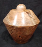 Hand Turned Ambrosia Maple Cremation Urn