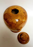 Hand Turned Ambrosia Maple Cremation Urn