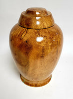 Hand Turned Ambrosia Maple Cremation Urn