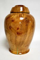 Hand Turned Ambrosia Maple Cremation Urn