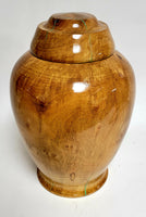 Hand Turned Ambrosia Maple Cremation Urn