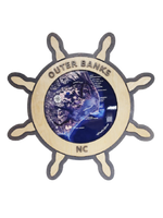 Ship Wheel Coastal Map