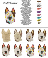 Bull Terrier-DIY Pop Art Paint Kit - Personal Handcrafted Displays