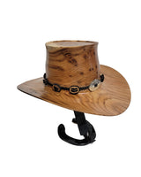 Butternut Cowboy Hat - Rare Wood Turned Men's Headwear