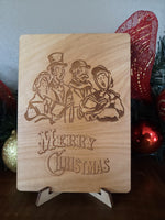 Christmas Carolers Greeting Card