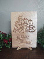 Christmas Carolers Greeting Card