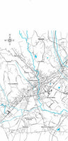 Conegliano Veneto Treviso - Laser Cut Wood Map