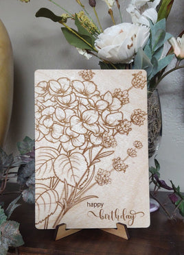 Floral Birthday Card