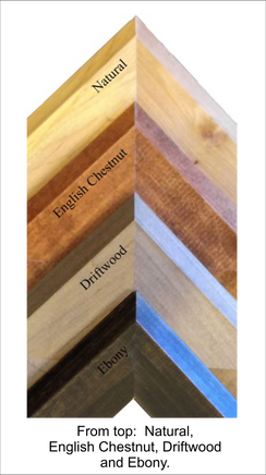 Frame Choices for framed maps