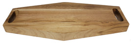 Teak Wooden Hexagon Shaped Platter