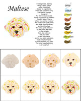 Maltese Short Haired-DIY Pop Art Paint Kit