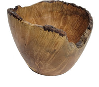 Maple Live Edge Deep Bowl - Rare Wood Turned by Ken Minyard