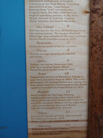 Outer Banks, North Carolina - Horizontal - laser cut wood map