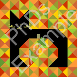 Purfect Pumpkin - Barn Quilt