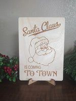 Santa Claus is Coming to Town Greeting Card