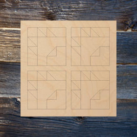Spring Chickens - Barn Quilt
