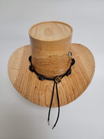 Willow Oak Cowboy Hat - Rare Wood Turned Men's Headwear