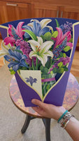 Lilies Paper Flower Bouquet