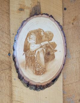 Praying Cowboy Plaque