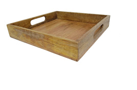 Mango Wood Square Tray