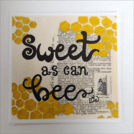 Sweet as Can Be Weather Resistant Sticker